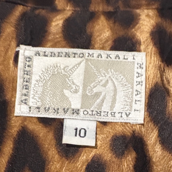 Alberto Makali Animal Print Blazer - Picture 2 of 7